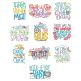 Nursery Rhymes Word Art Set 1 Machine Embroidery Designs by JuJu


