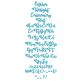 October Twilight Embroidery Font | Machine Embroidery Designs by JuJu