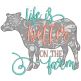 On The Farm Word Art 1 Machine Embroidery Designs By JuJu