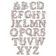 Ornate Vine Monogram | Machine Embroidery Designs by JuJu