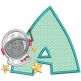 Outer Space Alphabet | Machine Embroidery Designs by JuJu