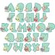 Outer Space Alphabet | Machine Embroidery Designs by JuJu