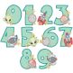 Outer Space Numbers | Machine Embroidery Designs by JuJu