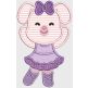 Overalls and Tutus Machine Embroidery Designs by JuJu