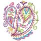 Paisley Doodles 1 Machine Embroidery Designs by JuJu