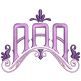 Pinnacle Monogram | Machine Embroidery Designs by JuJu