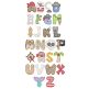 Pirate Applique Alphabet Machine Embroidery Designs By JuJu
