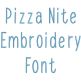 Quarter Inch Font Bundle 19 | Machine Embroidery Designs by JuJu