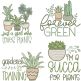 Plant Lovers 7 | Machine Embroidery Designs by JuJu