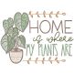 Plant Lovers Word Art 4 | Machine Embroidery Designs by JuJu
