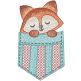 Pocket Fox | Machine Embroidery Designs by JuJu