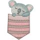 Pocket Koala | Machine Embroidery Designs by JuJu