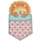 Pocket Lion | Machine Embroidery Designs by JuJu