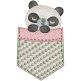Pocket Panda | Machine Embroidery Designs by JuJu