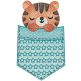 Pocket Tiger | Machine Embroidery Designs by JuJu