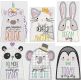 Positive Animals Digital Embroidery Designs by JuJu 