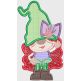 Princess Gnomes Applique Machine Embroidery Designs by JuJu 