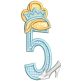 Princess Hair Numbers | Machine Embroidery Designs by JuJu