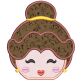 Princess Peekers Applique 1 Machine Embroidery Designs by JuJu 