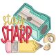 Punny School Word Art 1 Machine Embroidery Designs by JuJu