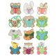 Reading Critters Applique Machine Embroidery Designs by JuJu
