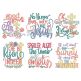 Religious Easter Word Art Machine Embroidery Designs by JuJu
