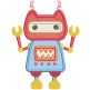 Robots Applique | Machine Embroidery Designs by JuJu