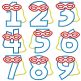 Super Hero Numbers | Machine Embroidery Designs by JuJu                                
                            