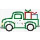 Vintage Truck Christmas | Machine Embroidery Designs by JuJu/ Stitch Away Applique 