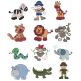 Safari Animals Filled Stitch Machine Embroidery Designs by JuJu
