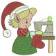 Santa's Workshop Filled Stitch Machine Embroidery Designs by JuJu