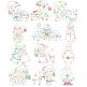 Santa's Workshop Vintage Stitch Machine Embroidery Designs by JuJu