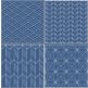 Sashiko Quilt Blocks 10 Machine Embroidery Designs by JuJu