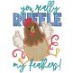 Sassy Chickens Word Art 1 | Machine Embroidery Designs by JuJu