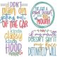 Sassy Pants Word Art 1 | Machine Embroidery Designs by JuJu