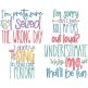 Sassy Pants Word Art 2 | Machine Embroidery Designs by JuJu