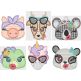 Sassy Peekers Applique Machine Embroidery Designs by JuJu 
