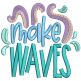 Sassy Seaside Beach Word Art Machine Embroidery Designs by JuJu