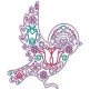 Scandinavian Birds Digital Machine Embroidery Designs by JuJu