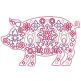 Scandinavian Farm Digital Embroidery Designs by JuJu