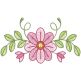 Scandinavian Floral 1 Machine Embroidery Designs by JuJu
