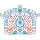 Scandinavian Kitchen Machine Embroidery Designs by JuJu