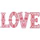 Scandinavian Valentines Machine Embroidery Designs by JuJu