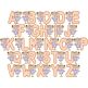 Scarecrow Girl Applique Alphabet | Machine Embroidery Designs by JuJu