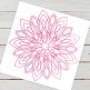 Hannah Mandala | Machine Embroidery Designs by JuJu