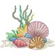 Sea Shell Splendor 2 | Machine Embroidery Designs by JuJu