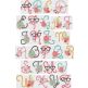 Season Of Love Alphabet | Machine Embroidery Designs by JuJu