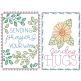Sending Hugs And Prayers Greeting Cards | Machine Embroidery Designs by JuJu