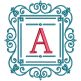 Serena Monogram | Machine Embroidery Designs by JuJu