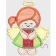Sewing Angels Applique Machine Embroidery Designs by JuJu